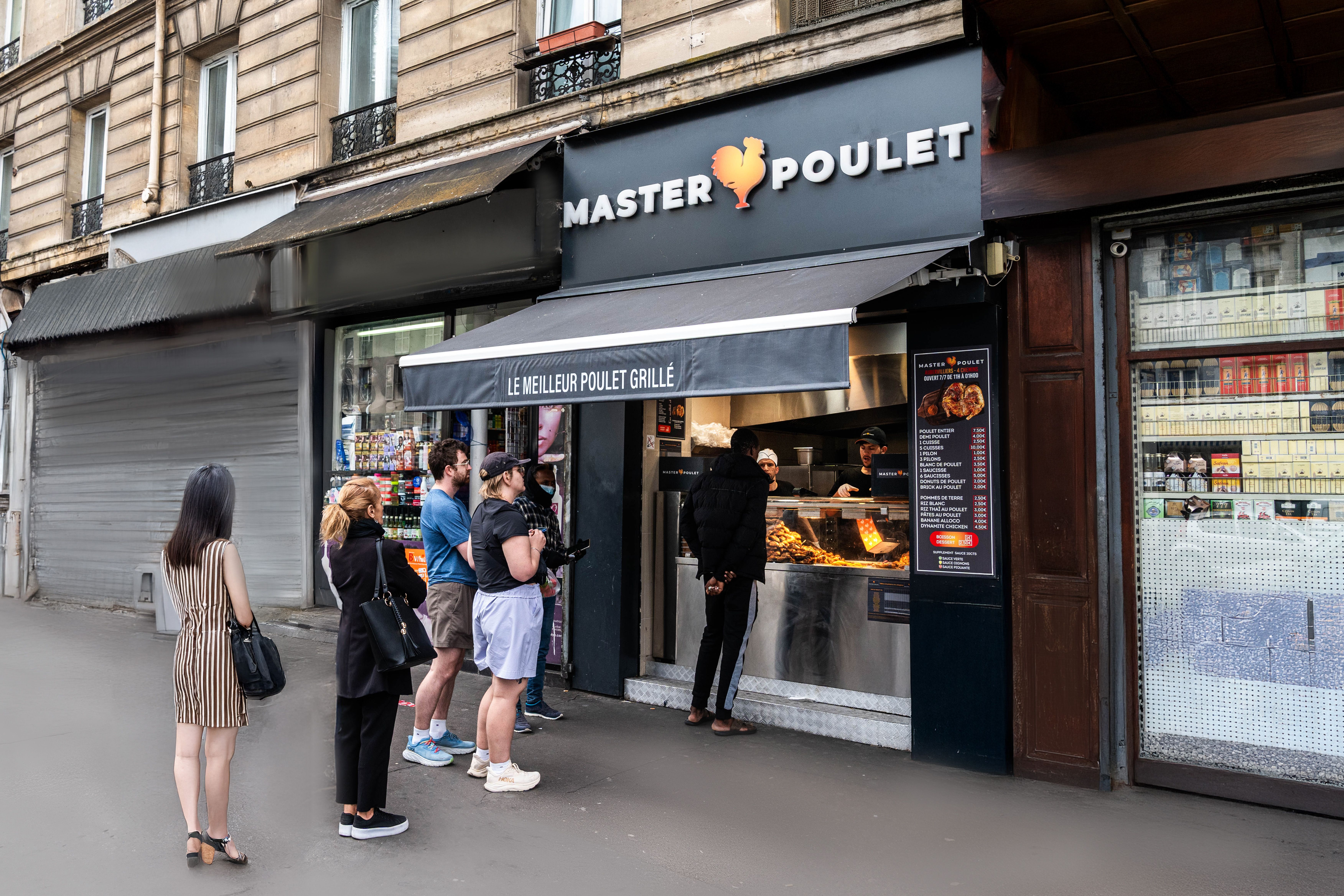 Master Poulet - Rôtisserie halal à Aubervilliers Jean Jaurès